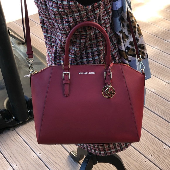 NWT Michael Kors Large Ciara handbag&wallet - Picture 8 of 8